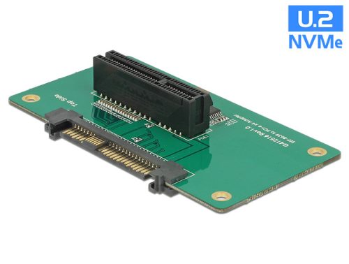 Delock Adapter U.2 SFF-8639 > PCIe x4 rögzítolemezzel