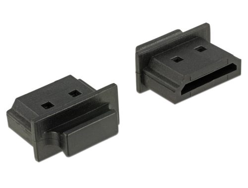 Delock Porvédo HDMI-A típusú kimenethez fogantyúval 10 db fekete