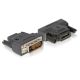 Delock adapter DVI-25tűs apa > HDMI anya
