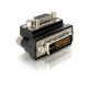 Delock adapter VGA-anya > DVI 29 tűs apa 90 -os derékszögű