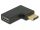 Delock Adapter USB 10 Gbps (USB 3.1 Gen 2) USB Type-C csatlakozó > csatlakozó ívelt bal / jobb