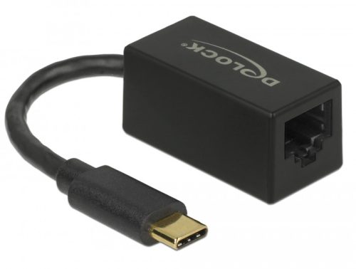 Delock Adapter SuperSpeed USB (USB 3.2 Gen 1) USB Type-C  > Gigabit LAN 10/100/1000