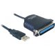 Delock Kábel USB-Nyomtató Adapter Kábel 0,8 m