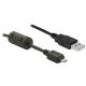 Delock USB2.0 A apa -  Micro-B USB  apa kábel, 2m