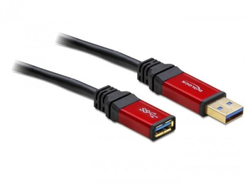 Delock USB 3.0-A apa / anya hosszabbító prémium kábel, 3 m