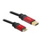 Delock USB 3.0-A > mikro-B apa / apa, 1 m prémium kábel