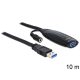 Delock USB 3.0 aktív hosszabbító kábel, 10 m