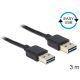 Delock EASY-USB 2.0-A apa > apa kábel, 3 m