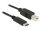 Delock Kábel USB Type-C 2.0 dugó > USB 2.0 B típusú dugó 1 m fekete