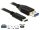 Delock Kábel USB 10 Gbps (USB 3.1, Gen 2), A típusú csatlakozódugó > USB Type-C 0,5 m hosszú fekete