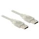 Delock USB 2.0-s kábel A-típusú csatlakozódugóval > USB 2.0-s, A-típusú csatlakozódugóval 2 m