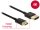 Delock kábel High Speed HDMI Ethernettel - HDMI-A apa> HDMI Mini-C apa3D 4K 2 m vékony Premium