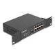 Delock 10" Gigabit Ethernet-kapcsoló, 8 port + 1 SFP