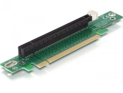 Delock emelő kártya PCI Express x16  90  elfordított, bal beillesztés
