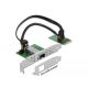 Delock Mini PCIe I/O PCIe teljes méretű 1 x SFP Gigabit LAN