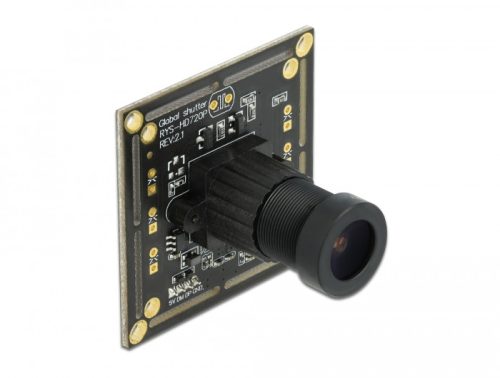 Delock USB 2.0 kamera modul globális zárral fekete / fehér 0,92 megapixeles, 32 -os fókusz