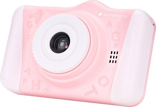 Agfaphoto Realikids fényképezőgép 2 Rózsaszín - Fotó - Videó - Selfie mód -3.5'' LCD képernyő
