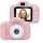 Agfaphoto Realikids Mini fényképezőgép Rózsaszín 2.0'' LCD képernyő - Lítium akkumulátor