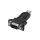 LogiLink USB 2.0 adapter, USB-A/M   DB9/M (RS232), Win 11, fekete