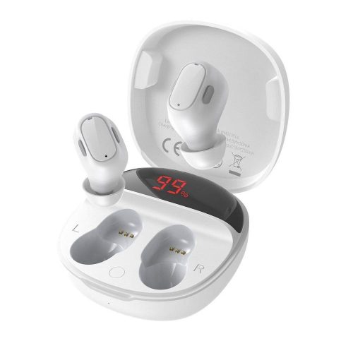 BASEUS Encok True vezeték nélküli fülhallgató WM01 Plus NGWM01P-02 fehér