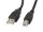 Lanberg USB 2.0 A - USB 2.0 B (apa - apa) kábel 1.8 m - Fekete FERRITE