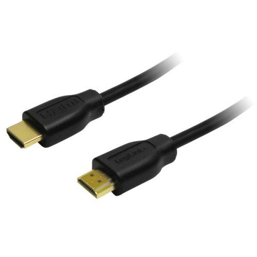 LogiLink HDMI Kábel 1.4, 2x HDMI apa, fekete, 3m