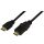Logilink HDMI-kábel, A/M-A/M, 180 -ban forgatható, 4K/24 Hz, 1,8 m