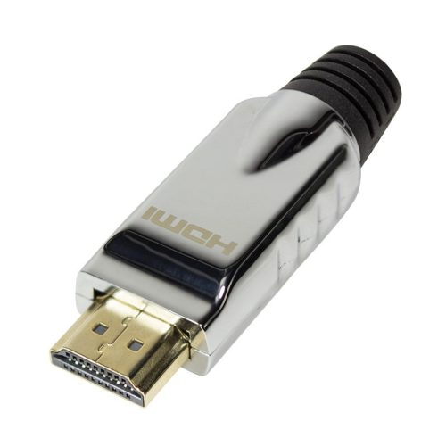 Logilink HDMI csatlakozó önálló összeszereléshez, A/M, fém