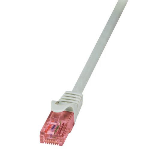 LogiLink Patch kábel PrimeLine, Cat.6, U/UTP, szürke, 3 m