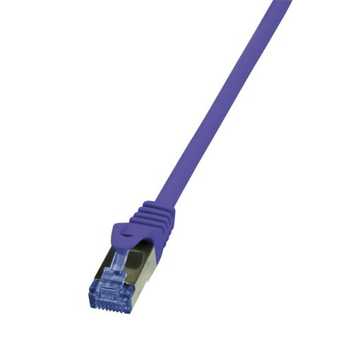 Logilink Patch kábel PrimeLine, Cat.6A, S/FTP, lila, 1,5 m