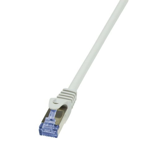 Logilink Patch kábel PrimeLine, Cat.7 kábel, S/FTP, szürke, 0,25 m