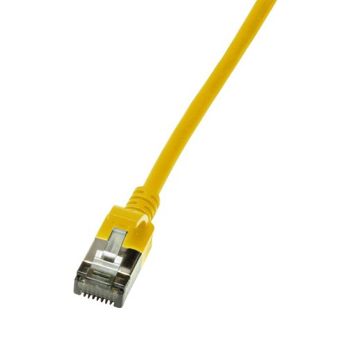 Logilink Patch cable Cat.6A STP TPE SlimLine yellow 2,0m