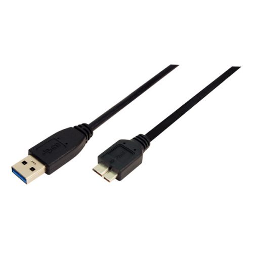 LogiLink USB 3.0 csatlakozó kábel A->B Micro 2x male 3.00 méter