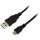 LogiLink USB 2.0 A típus - B típus Micro kábel, 5.0 m