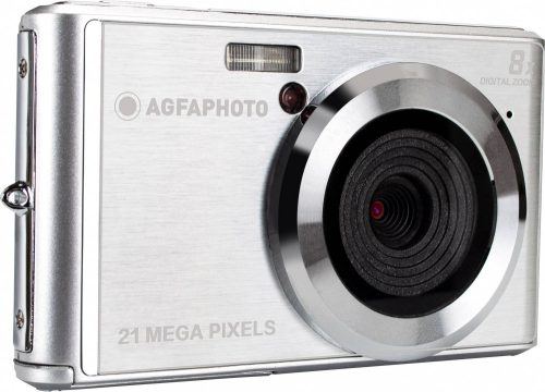 Agfaphoto Kompakt fényképezőgép - 21 Mp - 8x Digitális zoom - Lítium akkumulátor ezüst