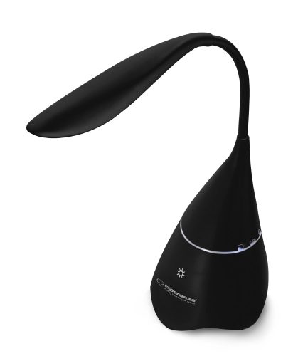 Esperanza Charm Bluetooth hangszóró led világítással, fekete