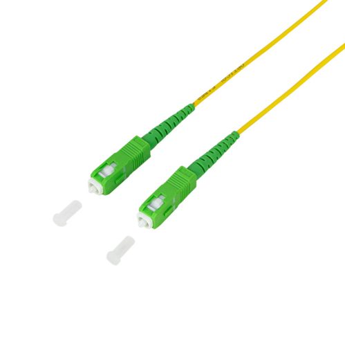 Logilink Fiber szimplex patch kábel, OS2, SM G.657.A2, SC/APC-SC/APC, 0,5 m