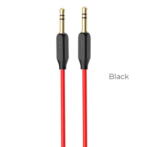 Hoco UPA11 AUX audio kábel, piros