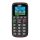 Maxcom MM428BB DualSIM mobiltelefon extra nagy gombokkal, vészhívóval (fekete)