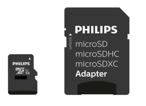 Philips Micro SDXC Memóriakártya 512GB Class 10 UHS-I U1 Adapter