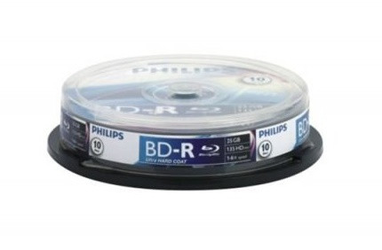 Philips BD-R25x10 hengeres Blu-Ray