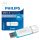 Philips Pendrive USB 2.0 16GB Snow Edition fehér-kék