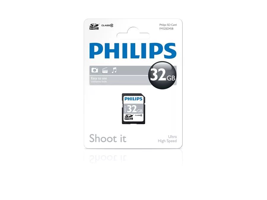Philips Micro SDHC Memóriakártya 32GB Class 10 UHS-I U1 Adap