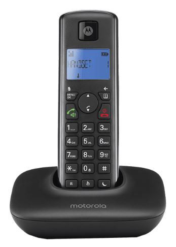 Motorola T401 dect telefon fekete