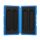 Logilink Tárolódoboz 4x M.2 NGFF/NVMe SSD-hez, ütésálló, kék